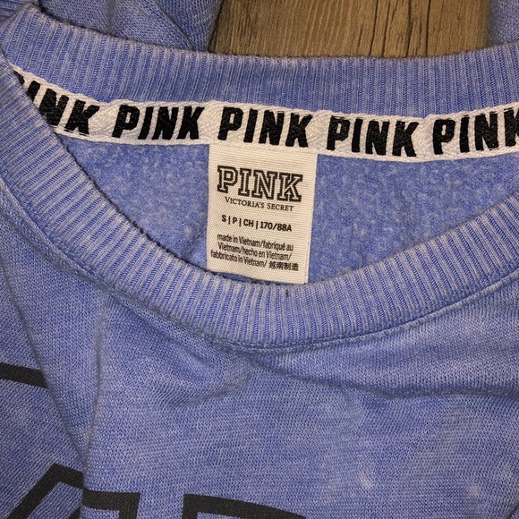 Pink Oversized Lightweight Sweatshirt Small - Picture 3 of 3